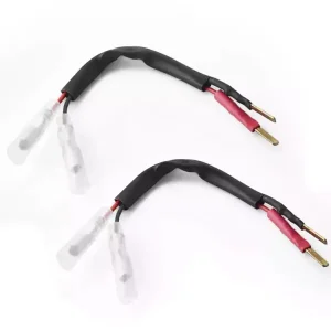 Ostatnie sztuki Zestaw przewodów do podłączenia kierunkowskazów Rizoma do Aprilia Tuono 1100 V4 Factory/ RR (19-20) czarne