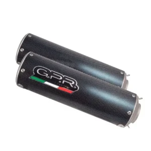 Tłumiki G.P.R M3 Poppy do Aprilii Shiver 900 (17-20) Stal nierdzewna Nie przegap