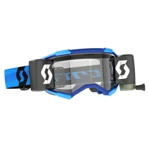 Gogle motocyklowe Scott Fury WFS niebiesko-czarne Super okazja
