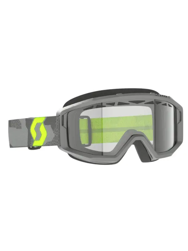 Gogle motocyklowe Scott Primal Enduro szaro-fluo żółte Tani
