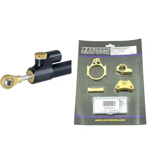 Nowy Zestaw: amortyzator skrętu liniowy Hyperpro CSC [75 mm] + zestaw mocujący do BMW R 1200 GS / R 1200 GS Adventure (04-12)
