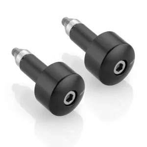 Oferta limitowana Końcówki kierownicy motocyklowej Rizoma czarne