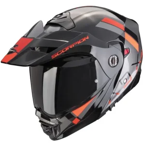 Kup teraz Kask adventure Scorpion ADX-2 Galane srebrno-czarno-czerwony