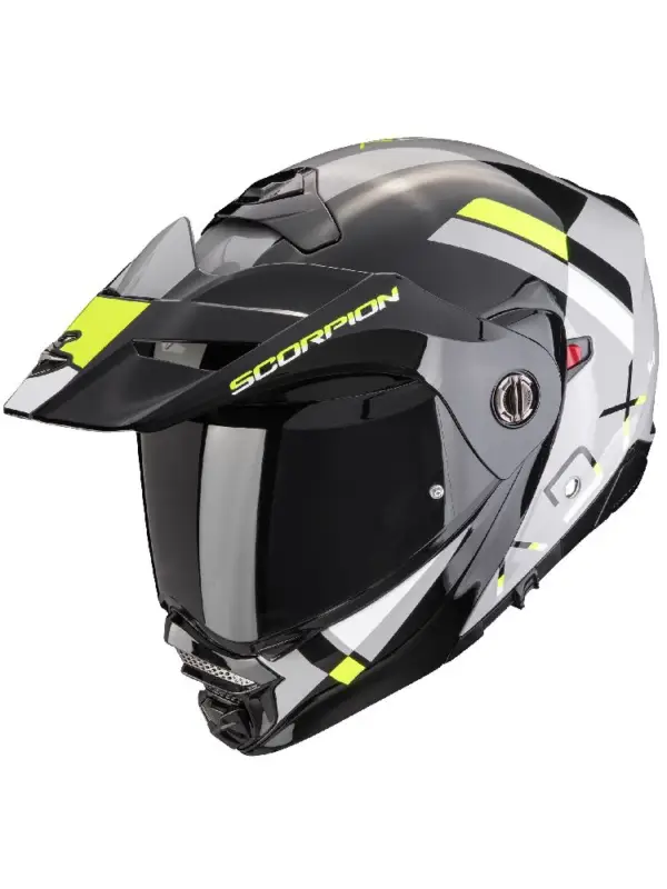 Kask adventure Scorpion ADX-2 Galane szaro-czarno-żółty Hit sprzedaży