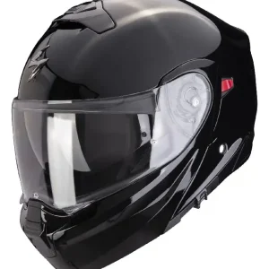 Kask szczękowy Scorpion EXO-930 EVO Solid czarny połysk Super okazja