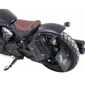 Oferta Kanister Hepco&Becker z uchwytem Cutout na lewą stronę Indian Scout Bobber / Sixty / Twenty / Rogue (17-24) 4 litry czarny