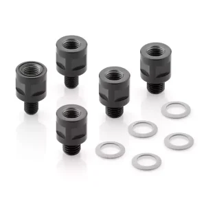 Łatwy zwrot Zestaw adapterów montażowych Rizoma do lusterek do wybranych modeli Aprilla/Ducati/BMW/Honda/Harley-Davidson/Husqvarna/KTM/Kawasaki/Triumph/Suzuki/MV Agusta/Yamaha