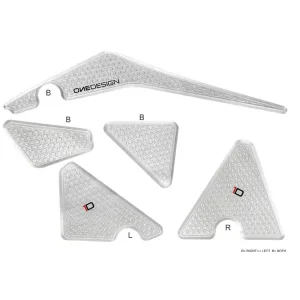 Sprawdź teraz Tankpady boczne Onedesign do Suzuki RMZ 450 (08-17)/ RMX 450 Z (17-19) przezroczyste
