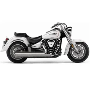 Niska cena Pełny układ wydechowy Cobra Speedster Slashdown do modeli Yamaha Drag Star XVS 1100 (99-02), Drag Star Classic XVS 1100 A (00-07)