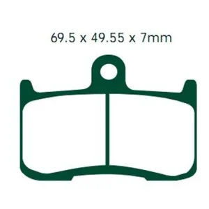 Klocki hamulcowe EBC FA347HH 69.5 x 49.55 x 7mm NA PRZÓD Sprawdź teraz