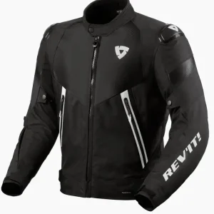 Niska cena Kurtka motocyklowa tekstylna REV’IT! Control H2O czarno-biała