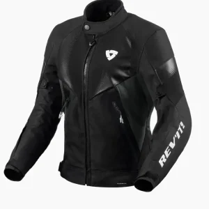 Kurtka motocyklowa damska tekstylna REV’IT! Control H2O czarno-szara Ostatnie sztuki