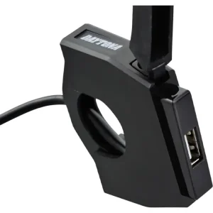 Sprawdź teraz Ładowarka USB typu "A" Daytona Parts Slim mocowana na kierownicy motocykla [1 port]