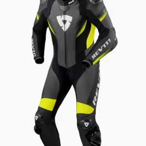 Super okazja Kombinezon motocyklowy jednoczęściowy REV’IT! Control czarno-fluo żółty