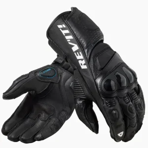 Rękawice motocyklowe REV’IT! Control czarne Łatwy zwrot