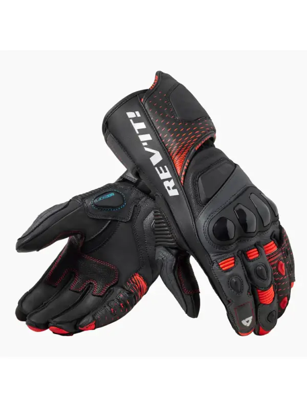 Rękawice motocyklowe REV’IT! Control czarno-fluo czerwone Wybór klientów