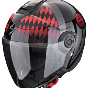 Kask otwarty Scorpion Exo-City II FC Bayern czarno-czerwony Zamów dziś