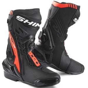 Buty motocyklowe Shima VRX-3 czarno-czerwone Obniżka ceny