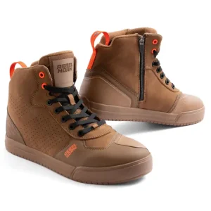 Buty motocyklowe Rebelhorn Spike brązowe Bezpieczne zakupy