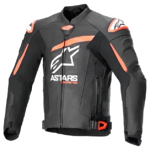 Kurtka motocyklowa skórzana Alpinestars GP PLUS R V4 Airflow czarno-czerwono-biała Ostatnia szansa