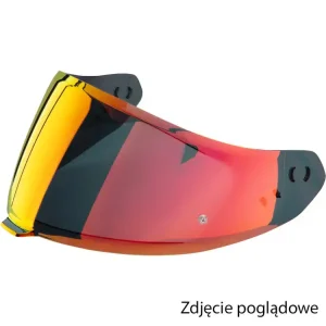Szybka do kasku Scorpion Exo-GT SP/-1500/-530 Air lustrzana czerwona [model: KDS-F-03] Najlepsza cena