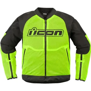 Kurtka motocyklowa tekstylna Icon Overlord 3 Mesh fluo-czarna Oferta