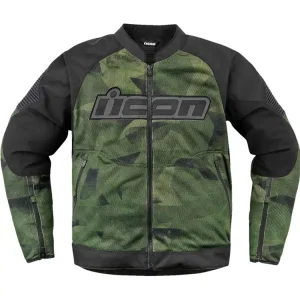 Oferta limitowana Kurtka motocyklowa tekstylna Icon Overlord 3 Mesh camo