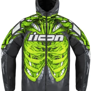 Kurtka motocyklowa tekstylna Icon Airform Manik'RR zielona Rabat
