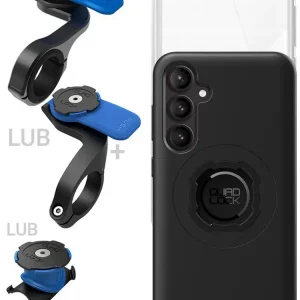 Zestaw rowerowy: etui MAG na telefon Samsung Galaxy S23 FE (magnetyczne) + wodoodporny pokrowiec MAG + mocowanie Quad Lock Ostatnie sztuki