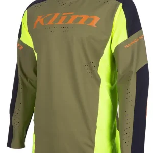 Oferta limitowana Bluza enduro Klim XC Pro zielono-fluo