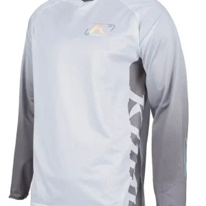 Bestseller Bluza enduro Klim XC Lite biało-szara