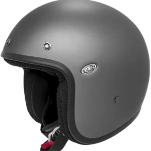 Nowy Kask otwarty Premier Jet Classic U17 BM szary matowy