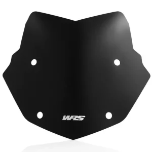 Szyba motocyklowa WRS Enduro do BMW R 1200 GS/ ADV (13-18), R 1250 GS/ ADV (18-23) czarna matowa Ostatnie sztuki