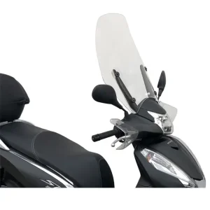 Łatwy zwrot Szyba do skutera WRS Touring Honda SH 125/ 150 (17-19) przezroczysta