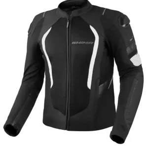 Nie przegap Kurtka motocyklowa tekstylna Shima Mesh Pro 2.0 czarno-biała