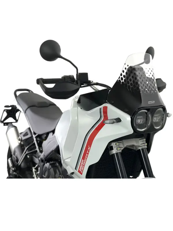 Szyba motocyklowa WRS Enduro Ducati Desert X 937/ Rally (22-25) przezroczysta Tylko do końca tygodnia