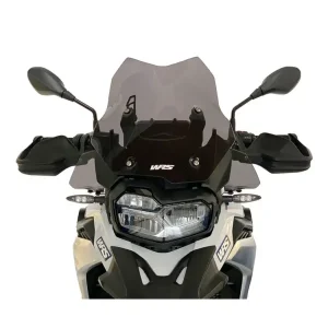Do wyczerpania zapasów Deflektory motocyklowe WRS do szyby BMW F 750 GS/ F 850 GS (18-23), F 800 GS (24-) przyciemniane