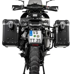 Dodaj do koszyka Zestaw: kufry boczne z anodowanego aluminium czarne "And-Black" Zega Evo + stelaże czarne Touratech Husqvarna Norden 901/ Expedition, KTM Adventure 890/ R/ 790/ R [poj.:38+45l]