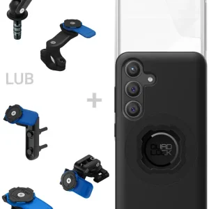 Zestaw na motocykl: etui MAG na telefon Samsung Galaxy S24+ (magnetyczne) + wodoodporny pokrowiec MAG + mocowanie Quad Lock Kup teraz