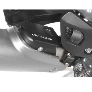 Łatwy zwrot Osłona klapy wydechu Touratech BMW R1250GS/ R1250GS Adventure/ R1200GS (LC) / R1200GS Adventure (LC) czarna