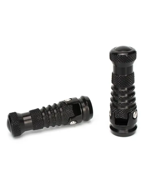 Podnóżki składane GILLES UF-25 aluminiowe czarne Wyjątkowa oferta