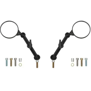 Niska cena Zestaw lusterek motocyklowych Double Take Mirror 2.0 Scrambler z zestawem montażowym [ramię 15.2 cm]