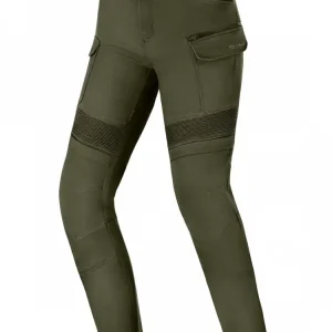 Jeansy motocyklowe damskie Shima Giro 3.0 khaki Oferta czasowa