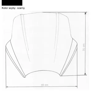 Sprawdź teraz Szyba motocyklowa MRA Speed-Screen "A" + zestaw montażowy BMW F 800 R (-14) czarna