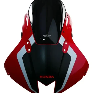 Szyba motocyklowa MRA "R" Honda CBR 600 RR (24-) czarna Bezpieczne zakupy