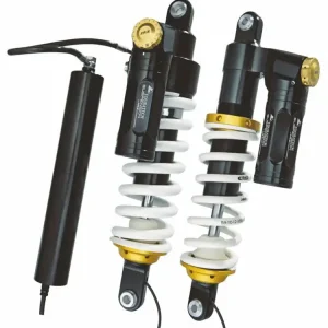 Ekspresowa dostawa Zestaw amortyzatorów przód+tył obniżających zawieszenie DSA / Plug & Travel Evo Touratech BMW R1200GS Adventure (LC) / R1250GS Adventure (14-24) [-25 mm]