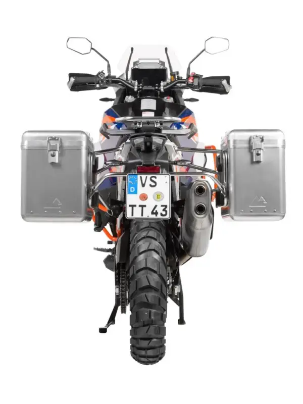 Stelaże kufrów bocznych Touratech KTM Super Adventure 1290 S/R (21-24) srebrne Hit sprzedaży