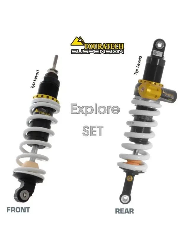 Oferta czasowa Zestaw amortyzatorów Touratech przód Level 1+tył Level 2 BMW R1200GS (04-12)