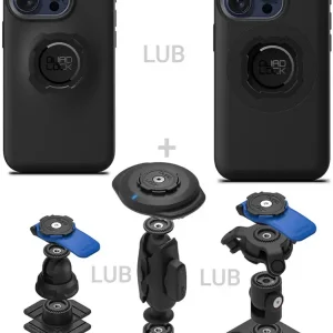 Darmowy zwrot Zestaw 360 Quad Lock: etui na telefon iPhone 15 Pro + wybrane komponenty