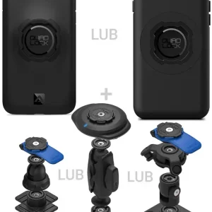 Rabat Zestaw 360 Quad Lock: etui na telefon iPhone SE (2 i 3 gen) + wybrane komponenty